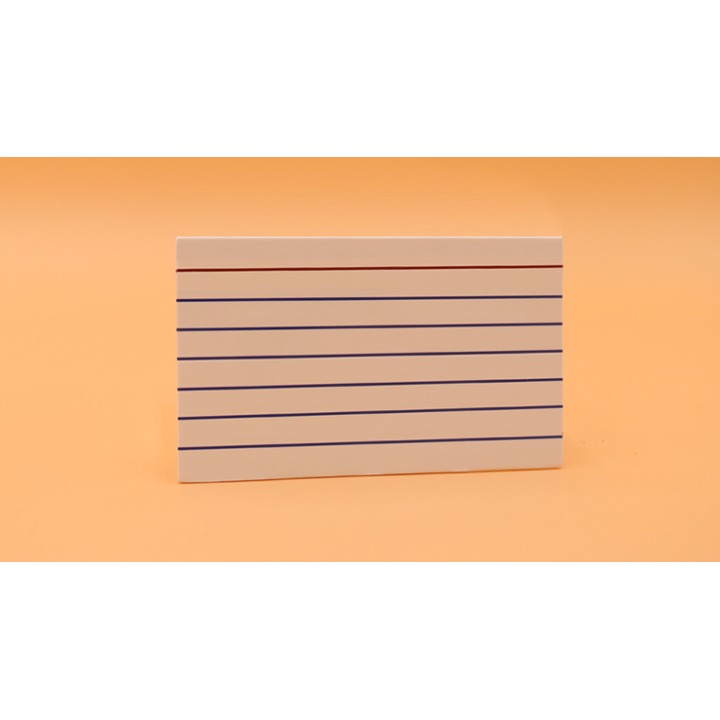Six Acro Index (3"x5") Dry Erase by Blake Vogt