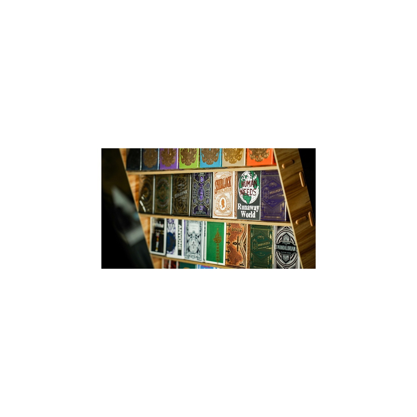 35 Deck Wooden Display Shelf by TCC