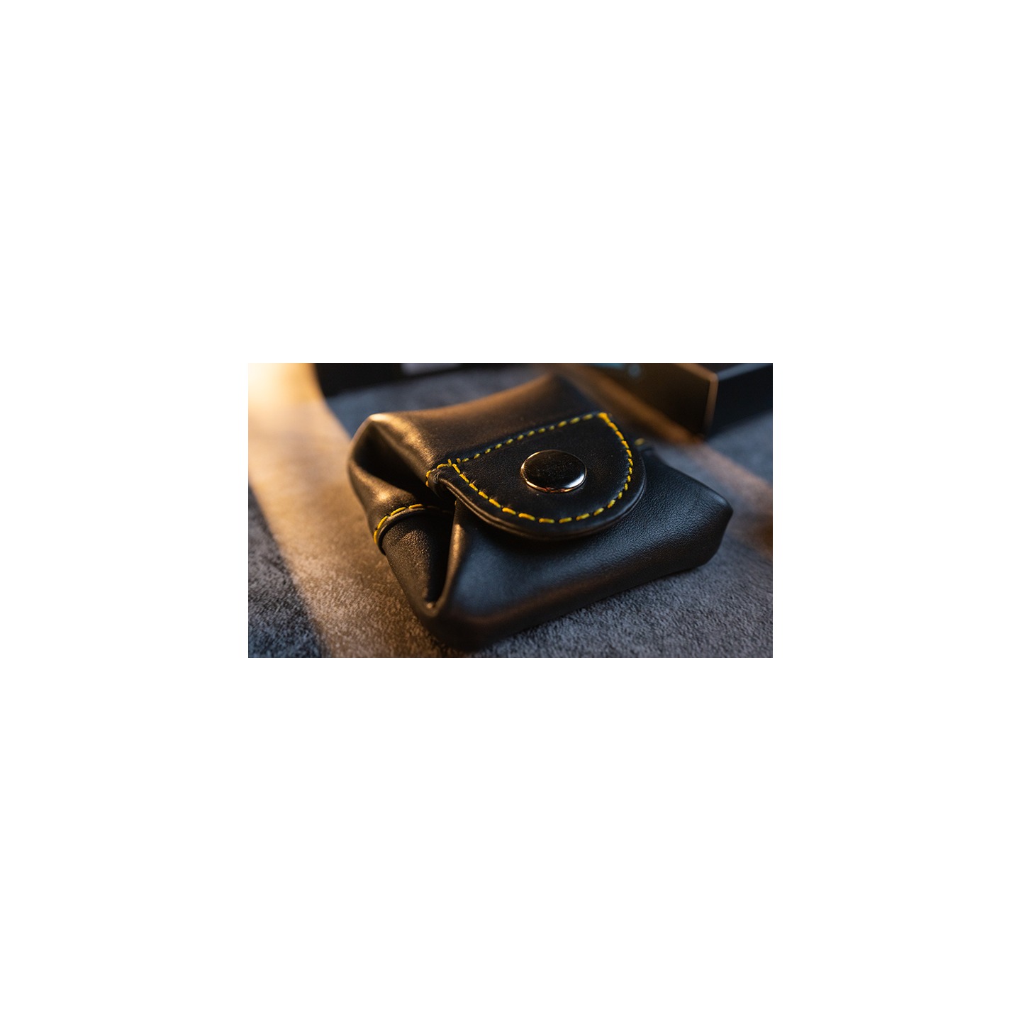 COLOR CODE COIN PURSE YELLOW by Bob Kohler