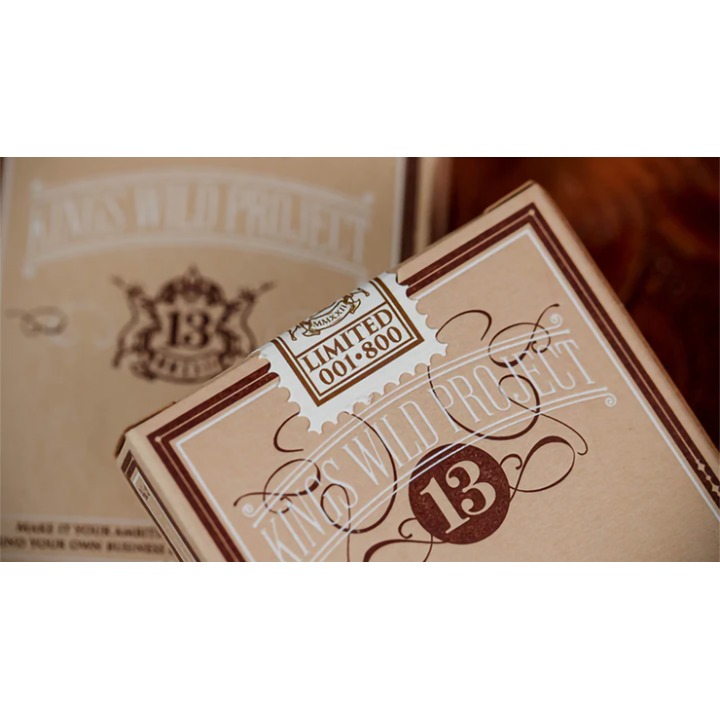 Limited No.13 Table Players Vol.13 Playing Cards by Kings Wild Project