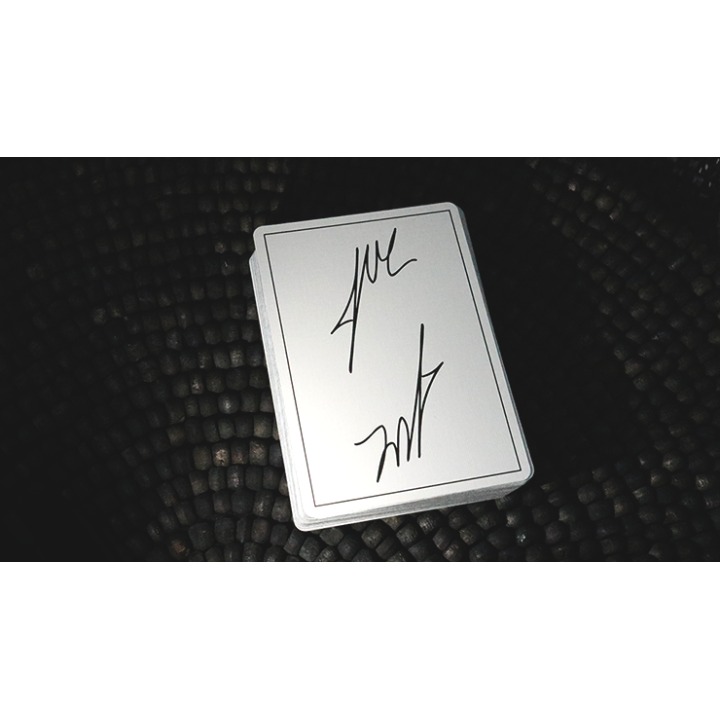 Signature Playing Cards- Third Edition (White) by Jordan Victoria