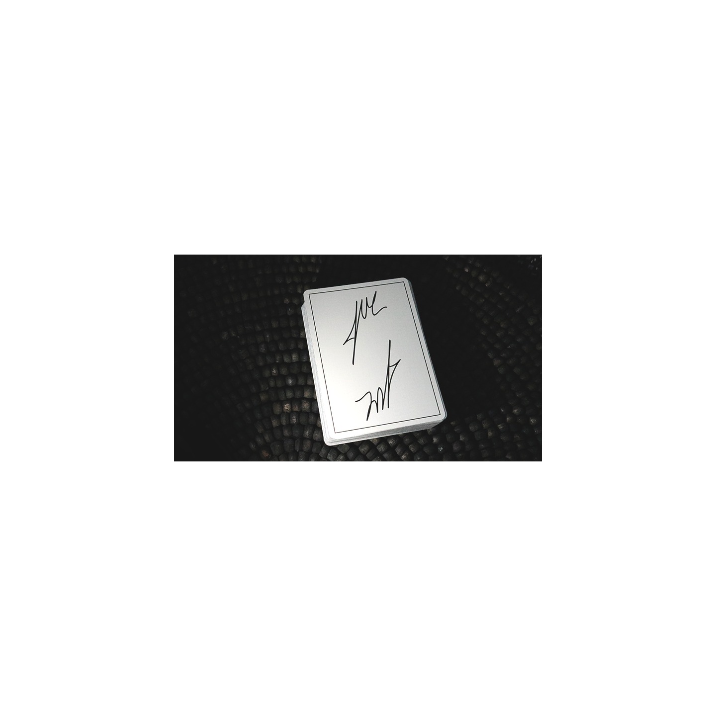 Signature Playing Cards- Third Edition (White) by Jordan Victoria