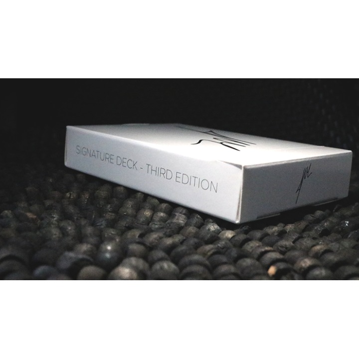 Signature Playing Cards- Third Edition (White) by Jordan Victoria