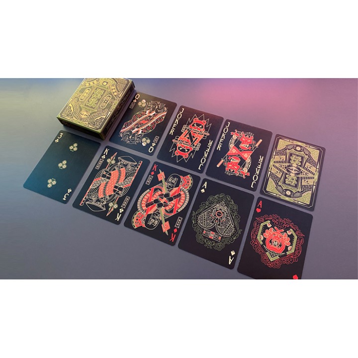 Densho (Green) Playing Cards