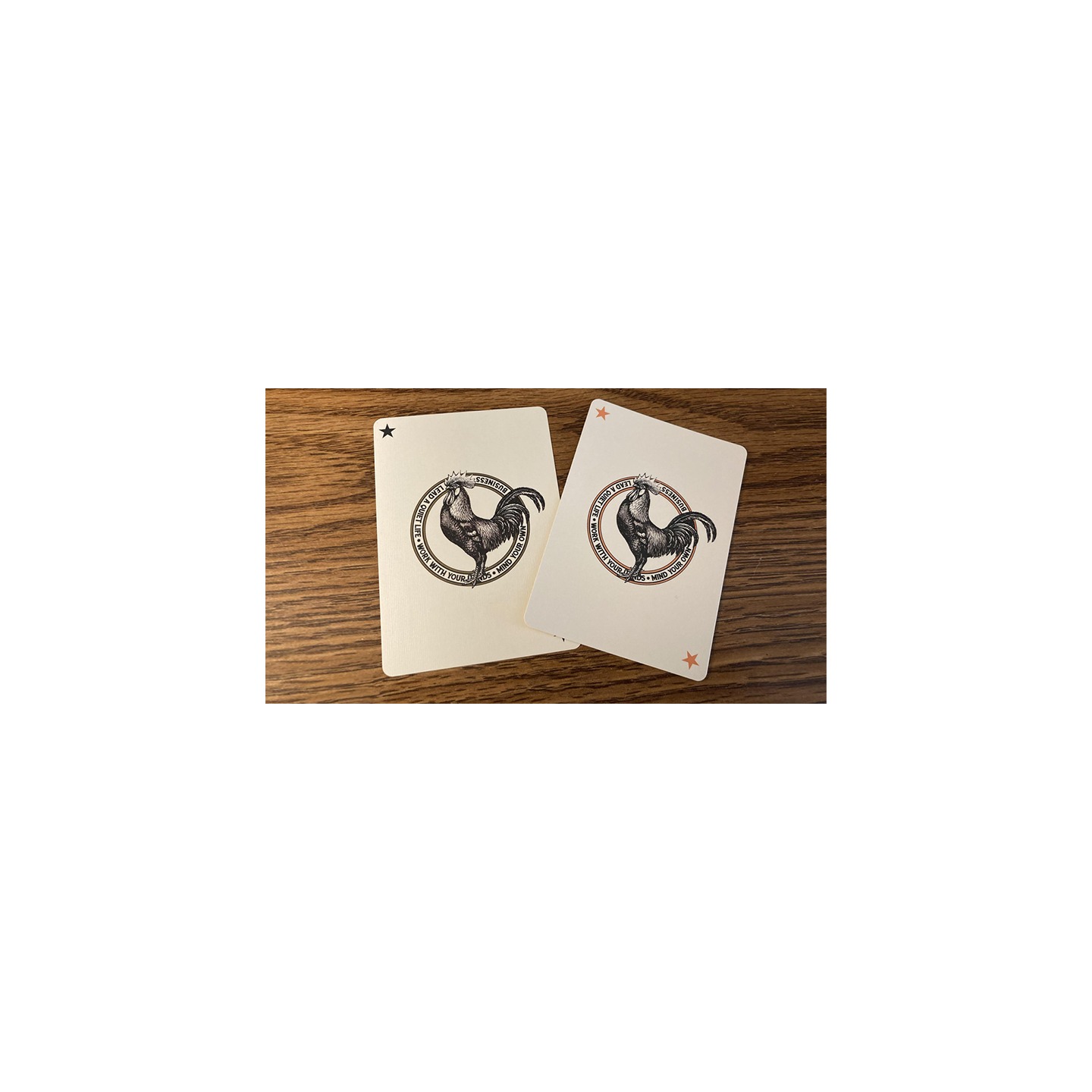 Limited No.13 Table Players Vol.15 Playing Cards by Kings Wild Project