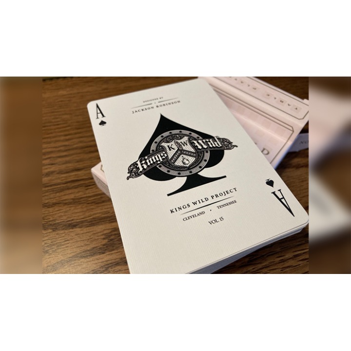 Limited No.13 Table Players Vol.15 Playing Cards by Kings Wild Project