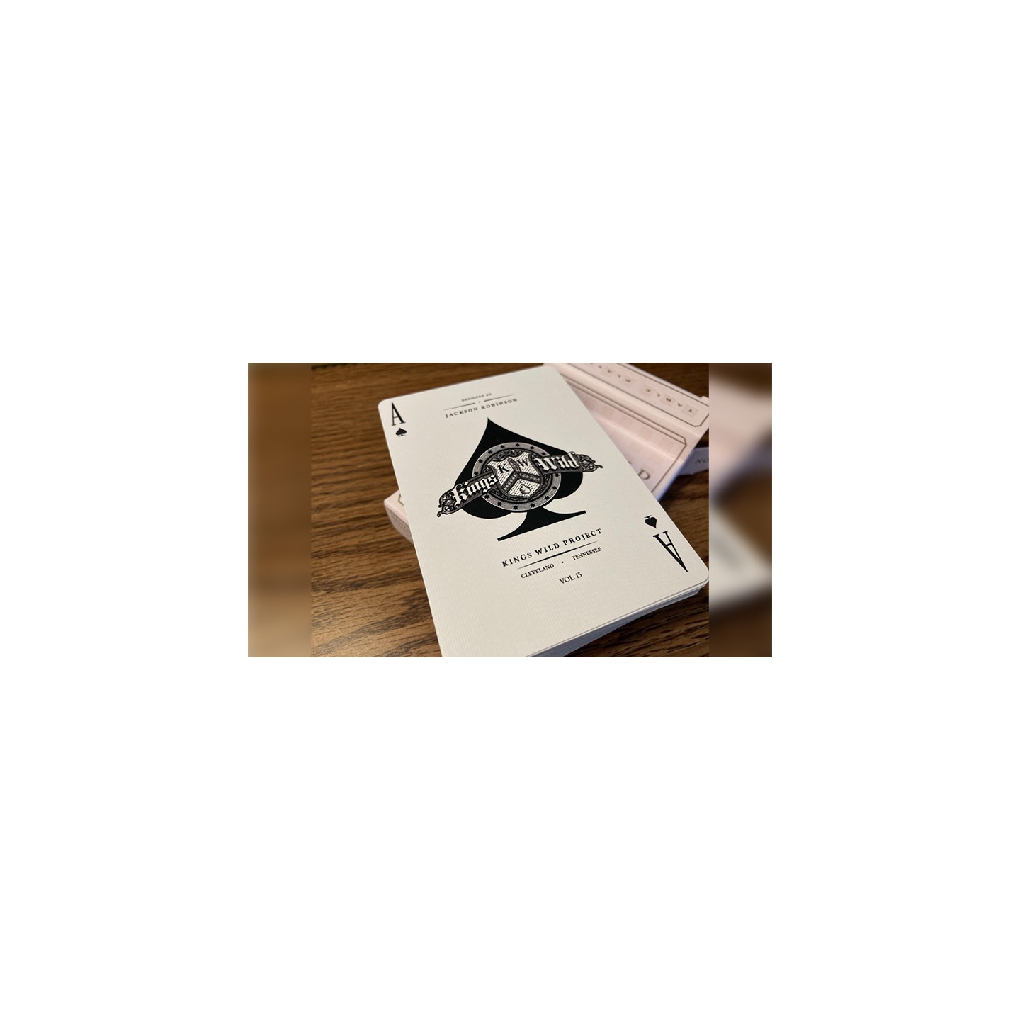 Limited No.13 Table Players Vol.15 Playing Cards by Kings Wild Project