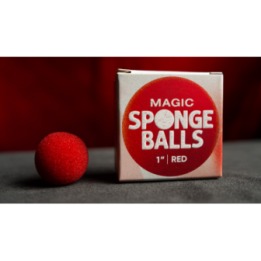 Magic Sponge Balls 50PK RED 1" by Murphy's Magic