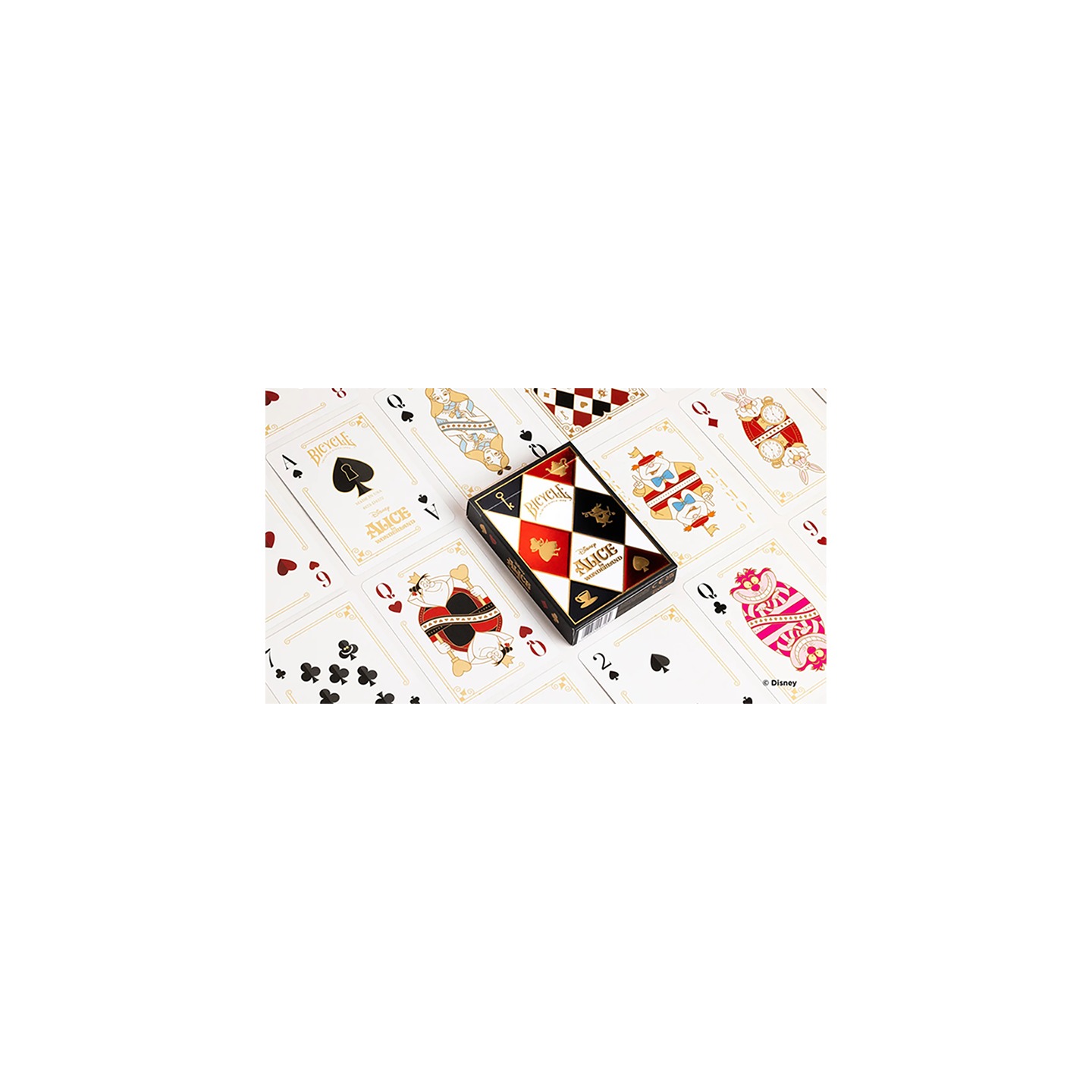 Bicycle Disney Alice in Wonderland Playing Cards by US Playing Card Co