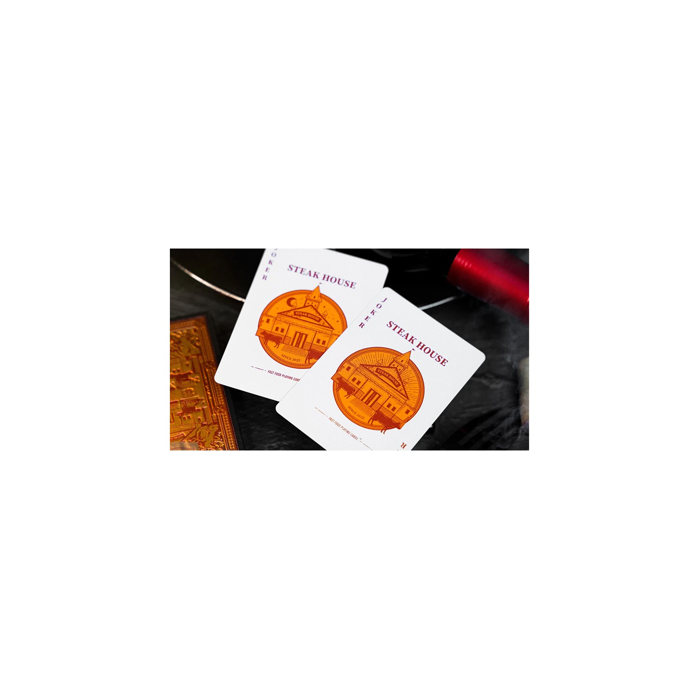 Steak House Playing Cards by Fast Foods Playing Cards