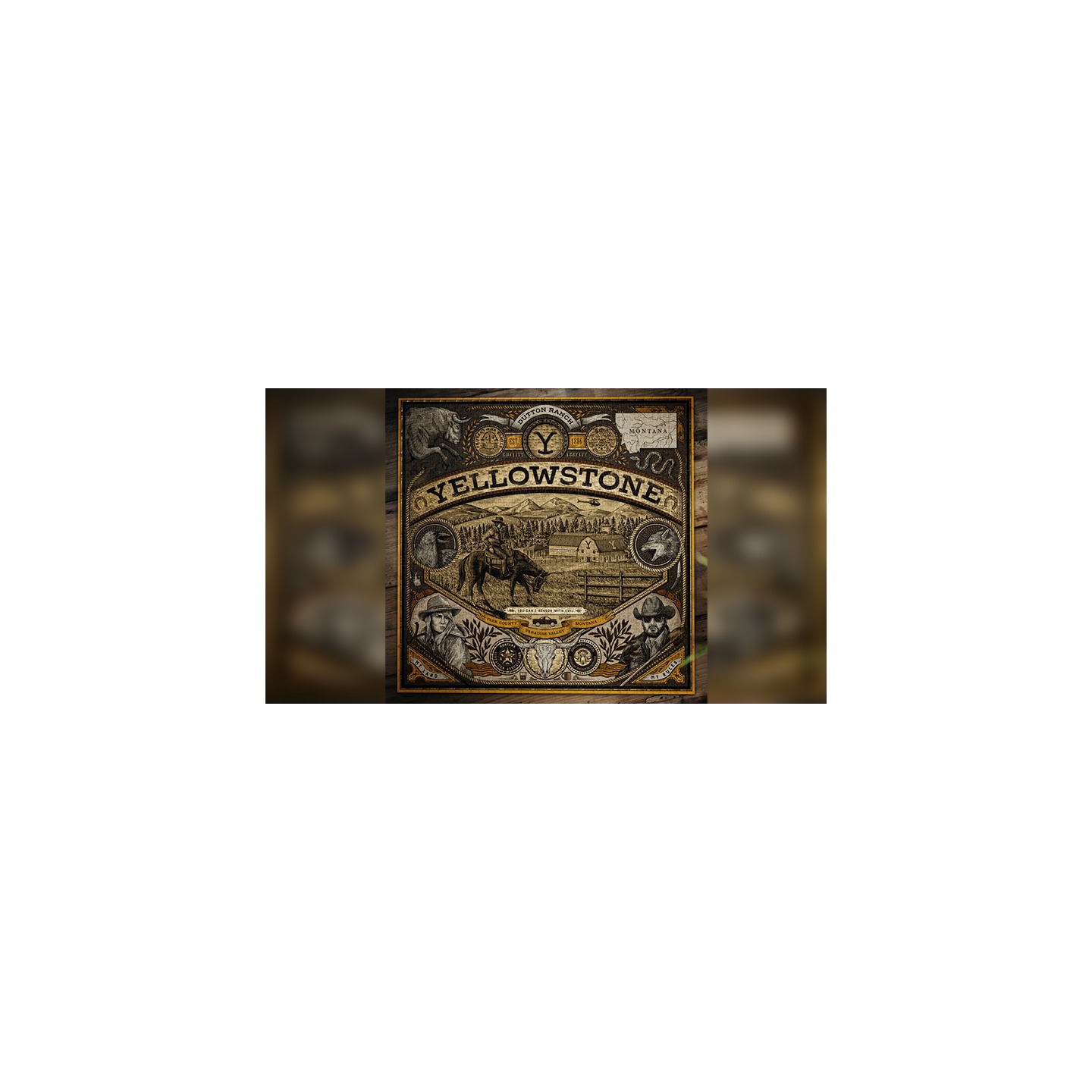 Yellowstone Jigsaw Puzzle by theory11