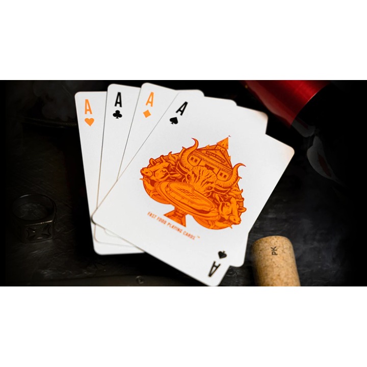 Steak House Playing Cards by Fast Foods Playing Cards