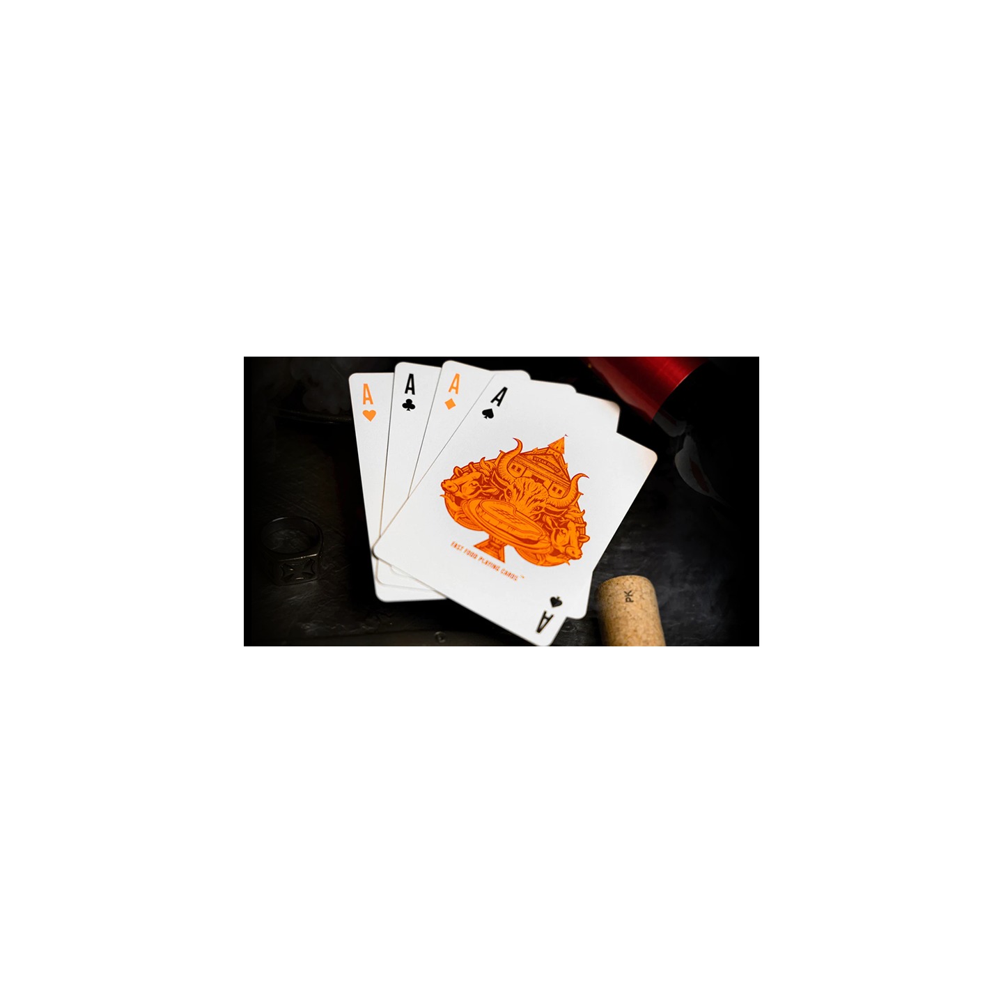 Steak House Playing Cards by Fast Foods Playing Cards