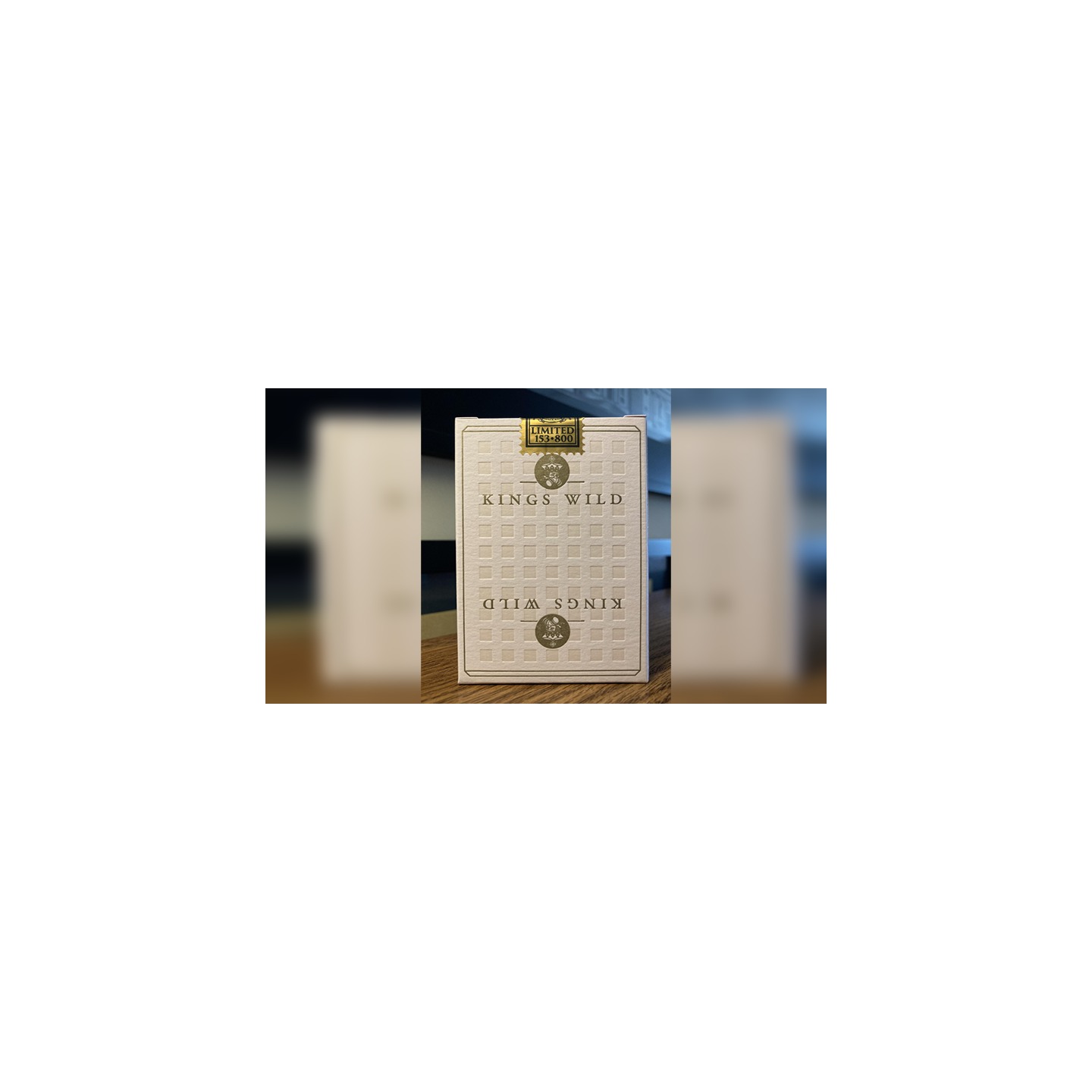 Limited No.13 Table Players Vol.15 Playing Cards by Kings Wild Project