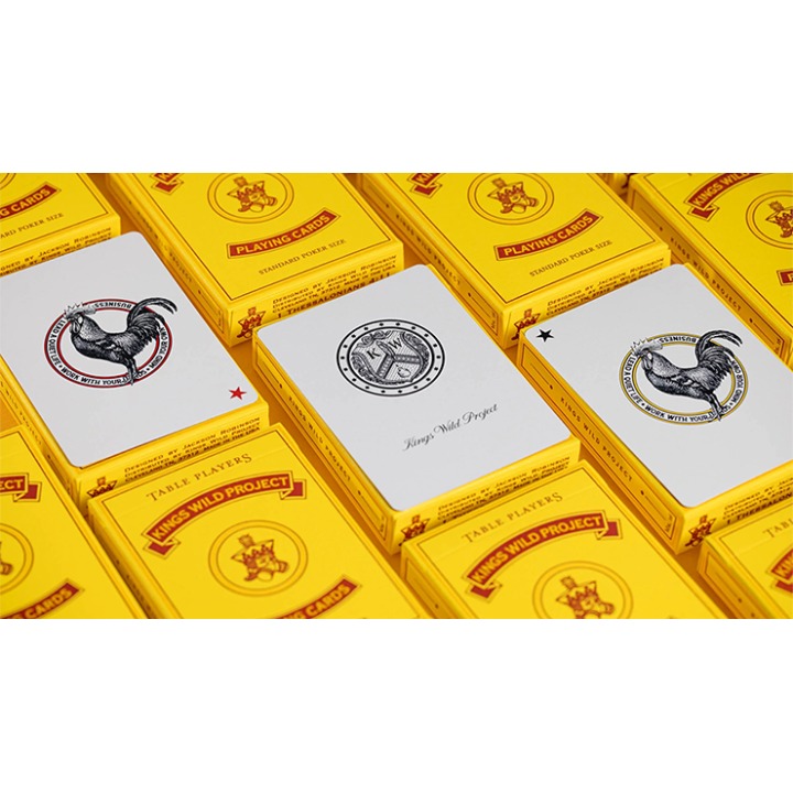 Limited No.13 Table Players Vol.16 Playing Cards by Kings Wild Project