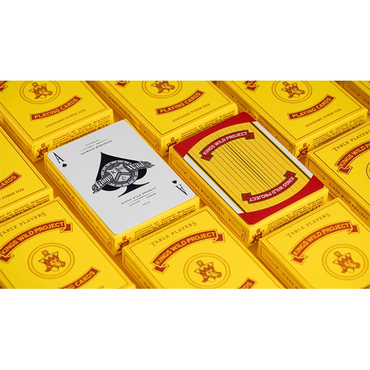 Limited No.13 Table Players Vol.16 Playing Cards by Kings Wild Project
