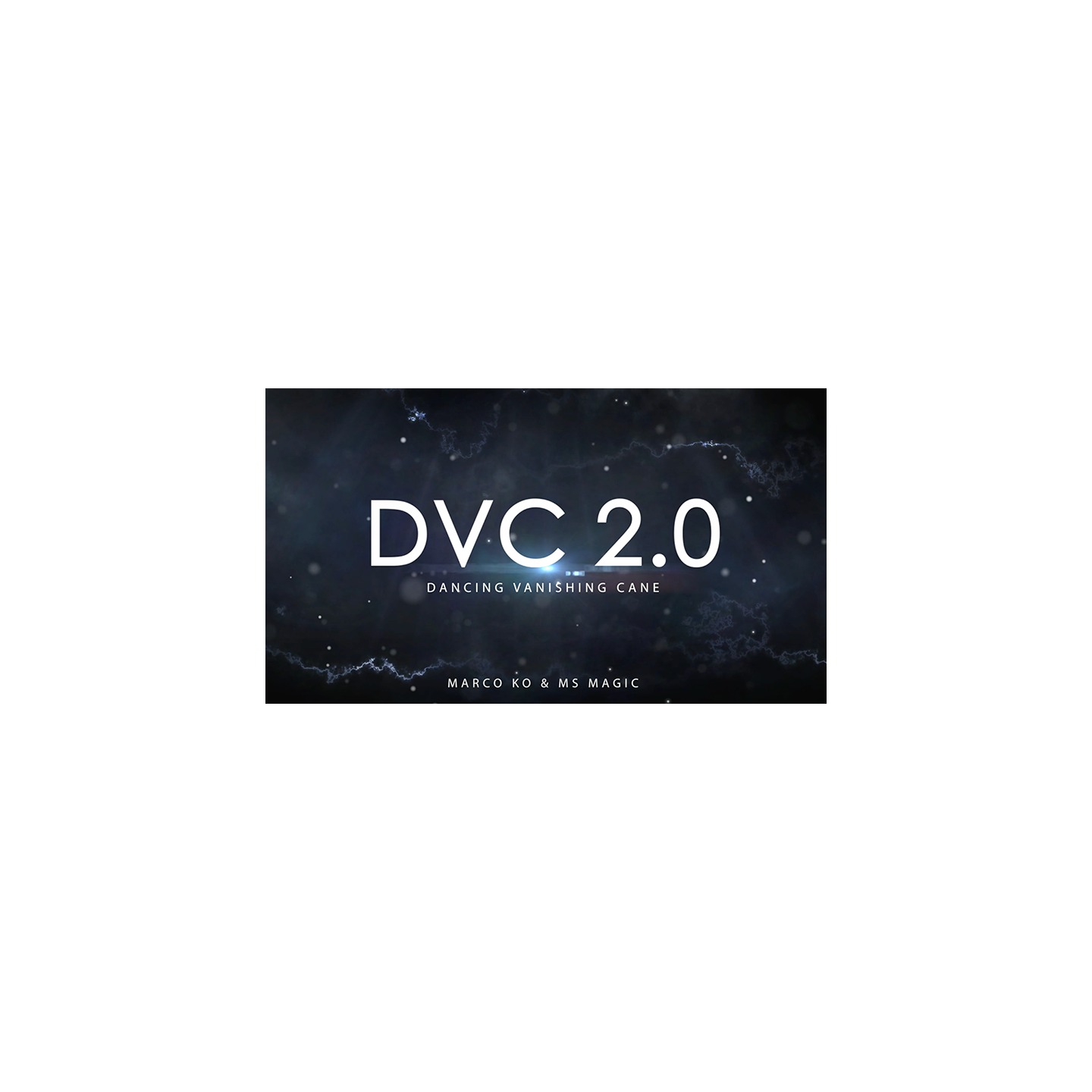 Dancing Vanishing Cane V2 / WHITE (D.V.C.) by Magiclism