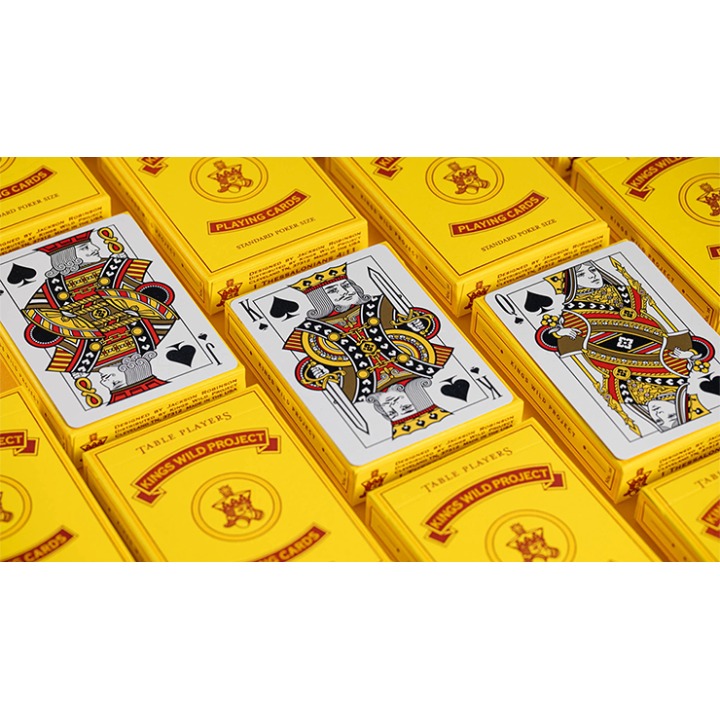 Limited No.13 Table Players Vol.16 Playing Cards by Kings Wild Project