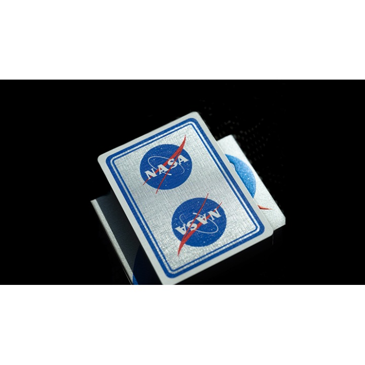 NASA Foil Meatball Logo Playing Cards