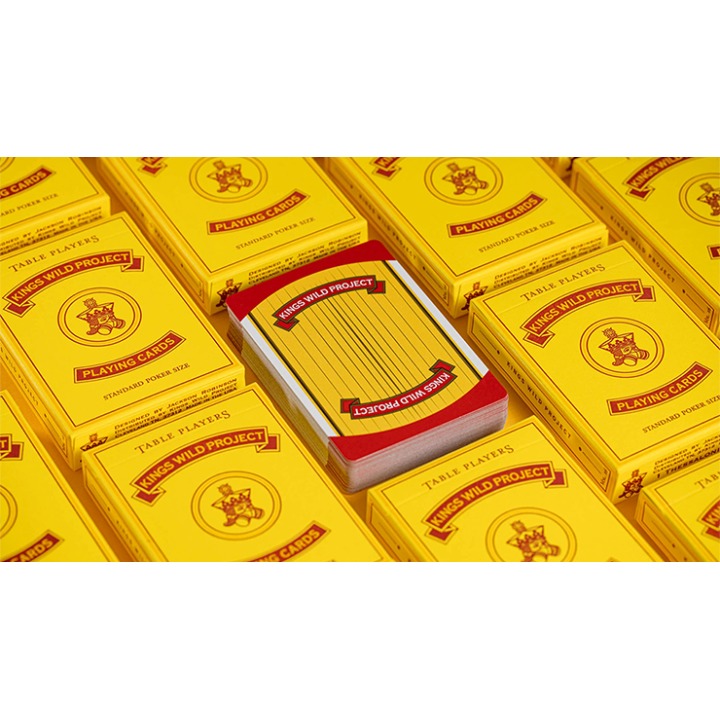 Limited No.13 Table Players Vol.16 Playing Cards by Kings Wild Project