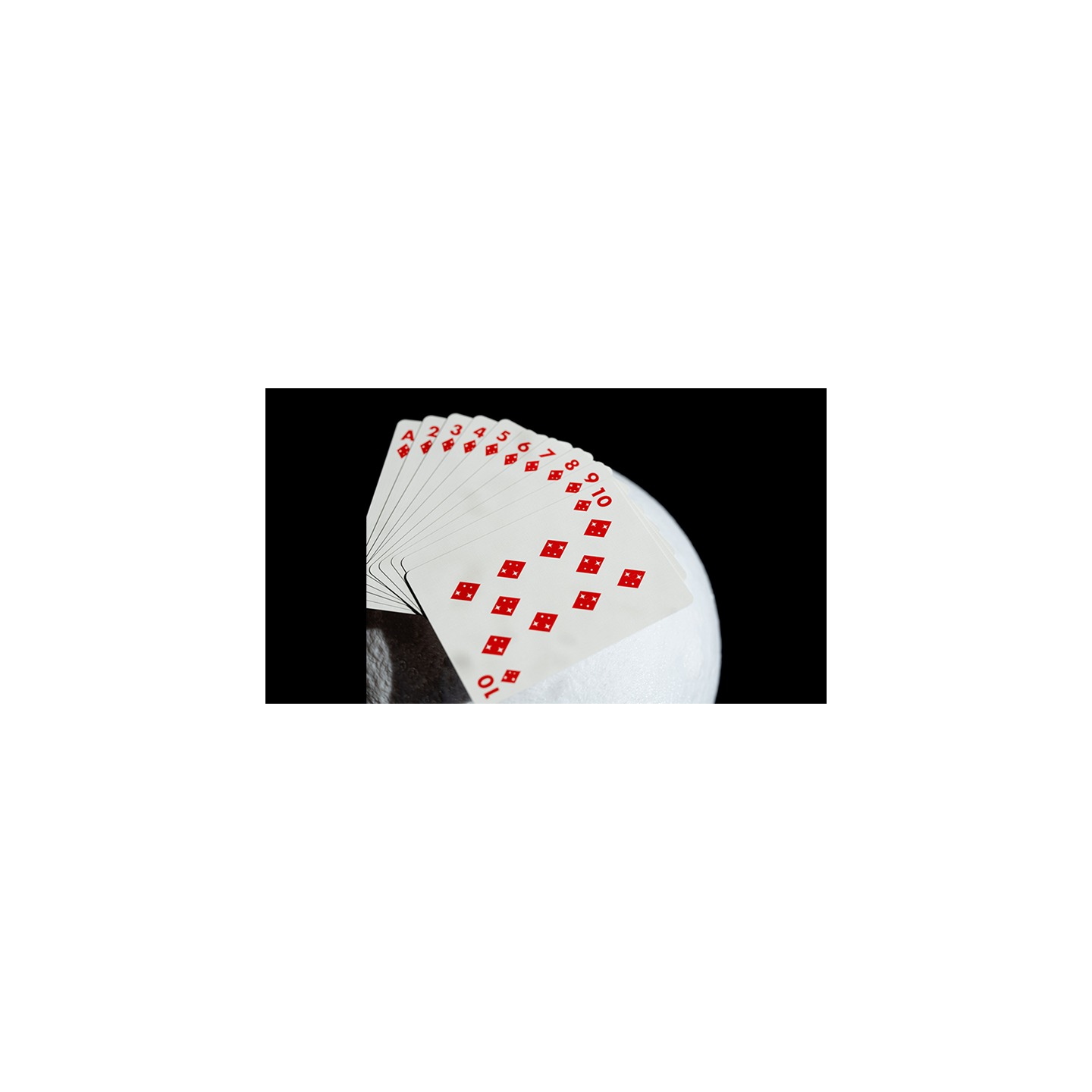 NASA Foil Meatball Logo Playing Cards