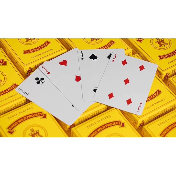 Limited No.13 Table Players Vol.16 Playing Cards by Kings Wild Project