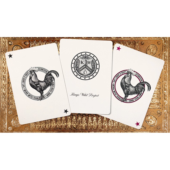 Limited No.13 Table Players Vol.17 Playing Cards by Kings Wild Project