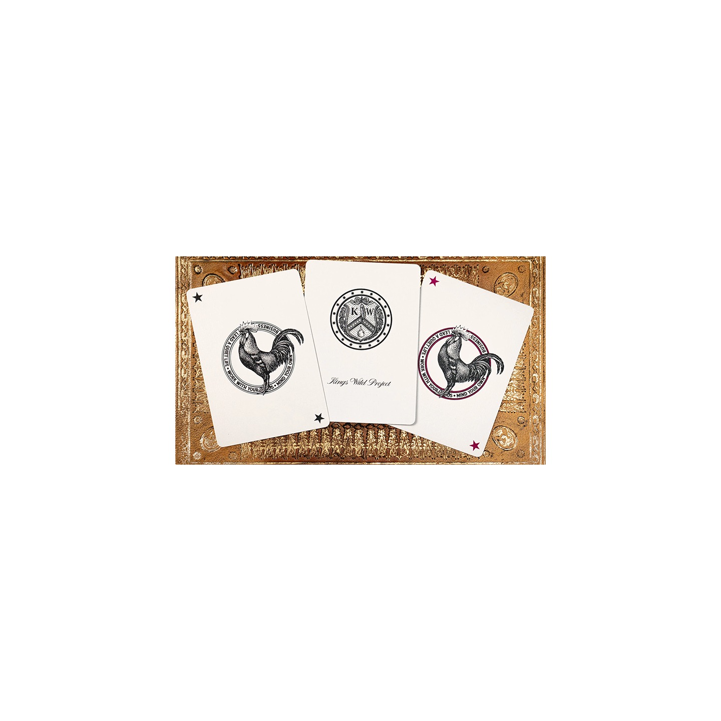 Limited No.13 Table Players Vol.17 Playing Cards by Kings Wild Project