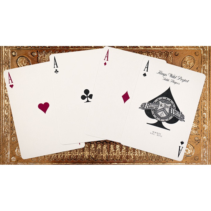 Limited No.13 Table Players Vol.17 Playing Cards by Kings Wild Project