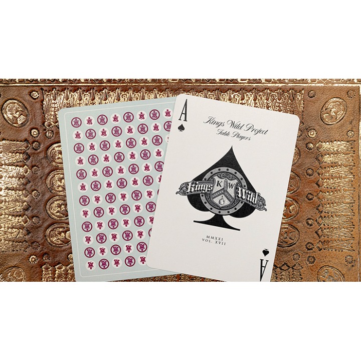 Limited No.13 Table Players Vol.17 Playing Cards by Kings Wild Project