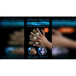 Double Face Top Deluxe Edition Super Triple Coin by Johnny Wong