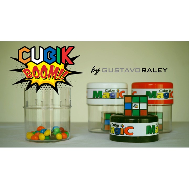CUBIK BOOM (Gimmicks and Online Instructions) by Gustavo Raley