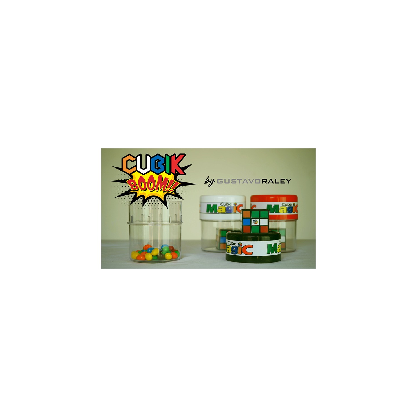 CUBIK BOOM (Gimmicks and Online Instructions) by Gustavo Raley