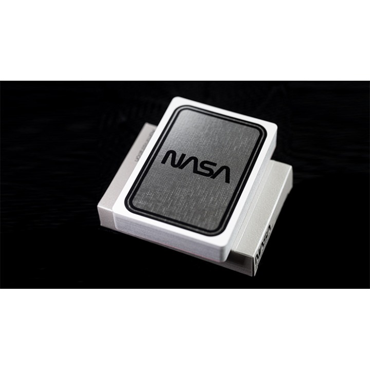 Silver Foil NASA Worm Playing Cards