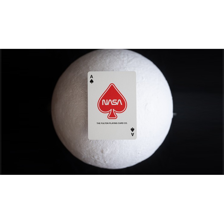 Silver Foil NASA Worm Playing Cards