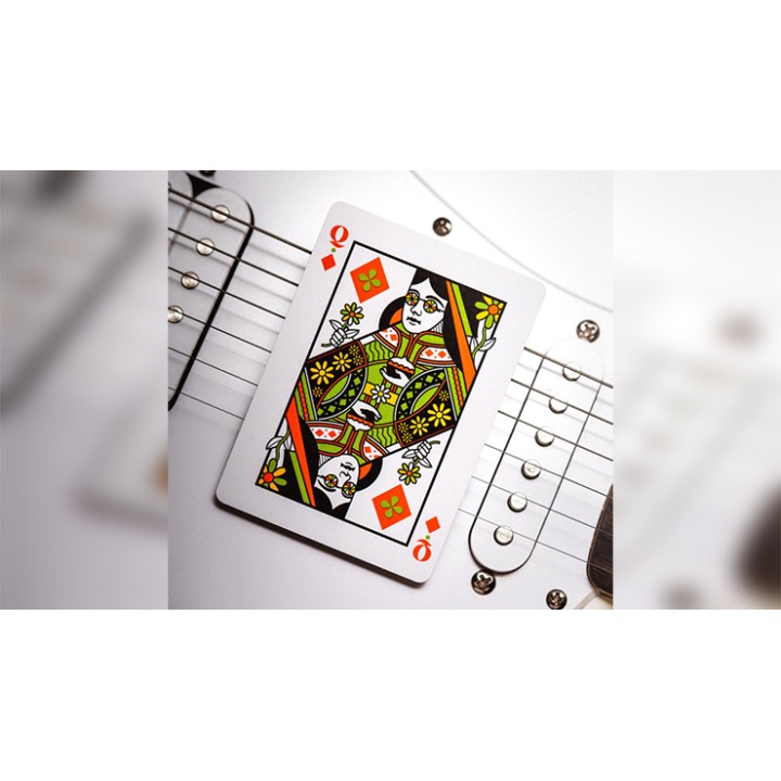 The Beatles Special Edition (Black) Playing Cards by theory11