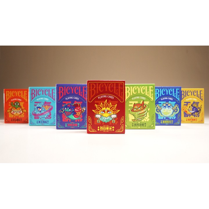 Bicycle Chilly Weather Blind Pack (Half Brick) Playing Cards
