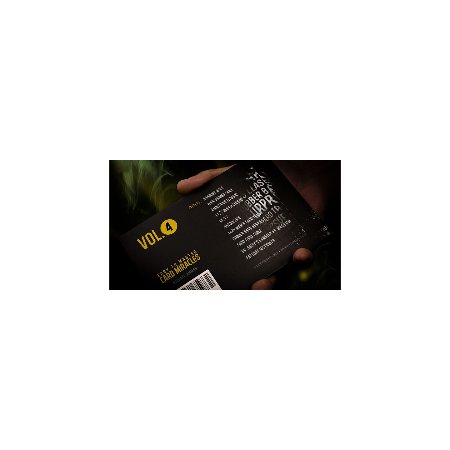 Easy to Master Card Miracles (Gimmicks and Online Instruction) Volume 4 by Michael Ammar