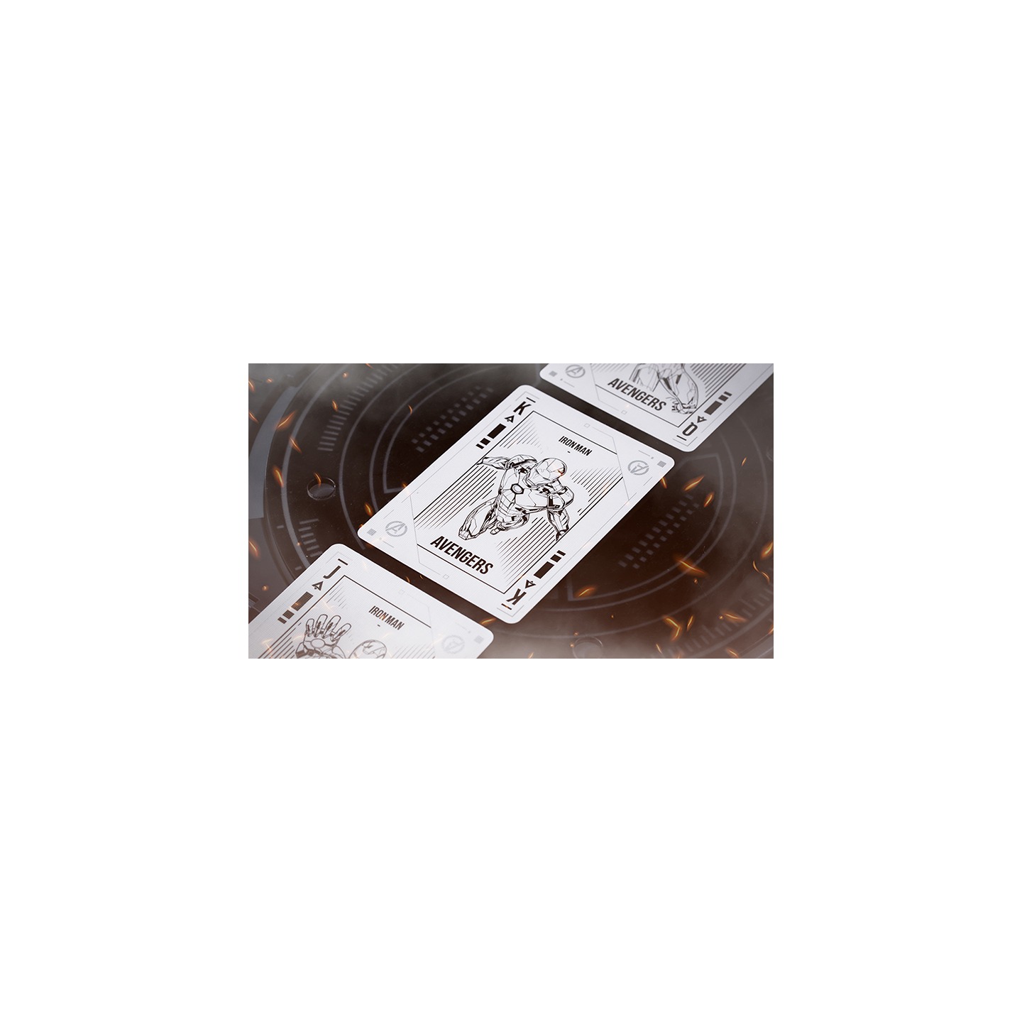 Iron Man MK1 Playing Cards by Card Mafia