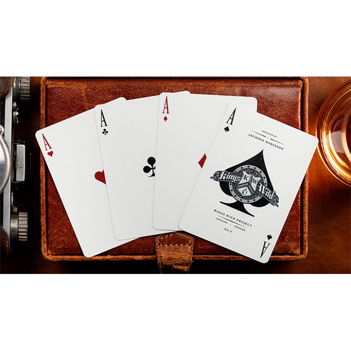 Limited No.13 Table Players Vol.19 Playing Cards by Kings Wild Project
