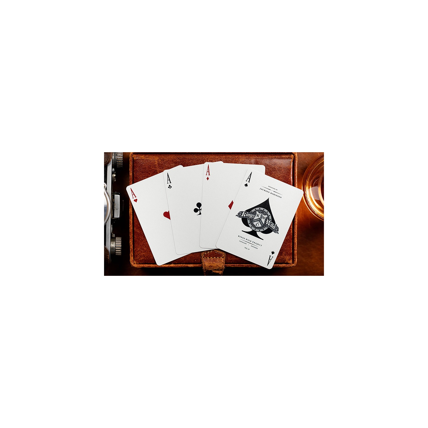 Limited No.13 Table Players Vol.19 Playing Cards by Kings Wild Project