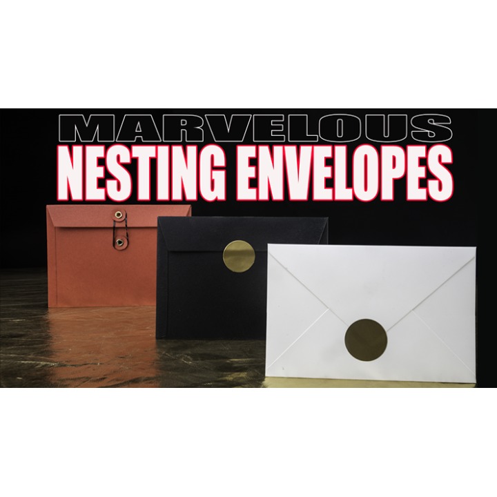 Marvelous Nesting Envelopes (Gimmicks and Online Instructions) by Matthew Wright