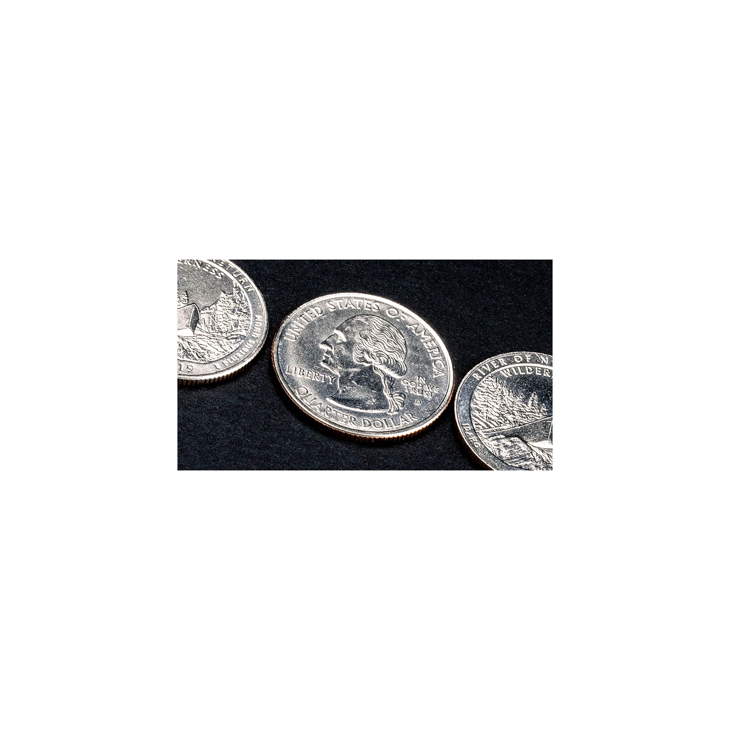 Triad Coins (Quarter) by Joshua Jay and Vanishing Inc.