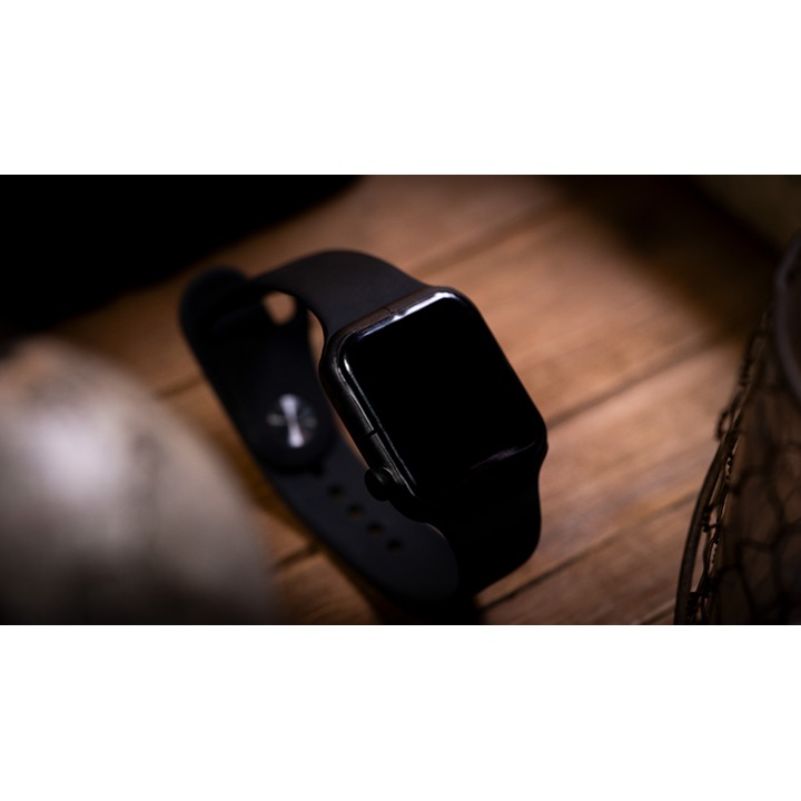REEL WATCH Titanium Black with black band smart watch (KEVLAR) by Uday Jadugar