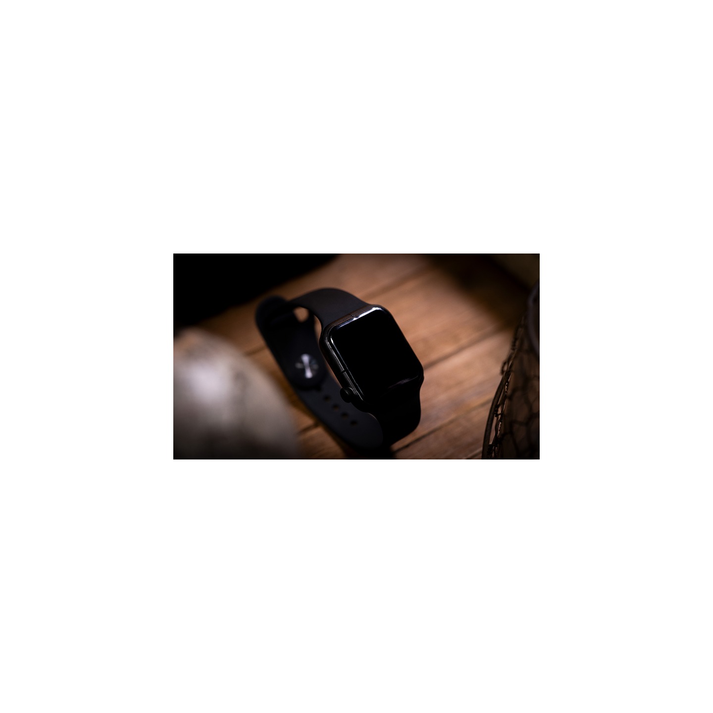 REEL WATCH Titanium Black with black band smart watch (KEVLAR) by Uday Jadugar