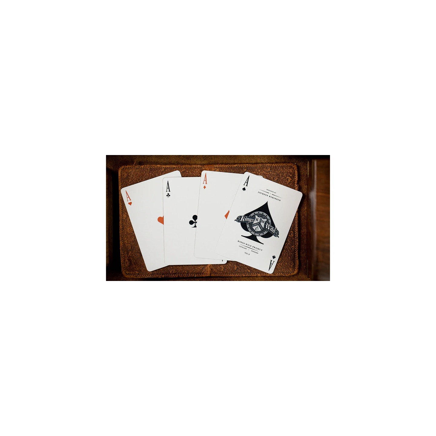 Limited No.13 Table Players Vol.21 Playing Cards by Kings Wild Project