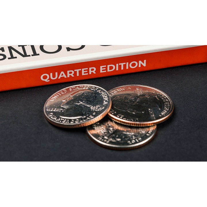 Triad Coins (Quarter) by Joshua Jay and Vanishing Inc.
