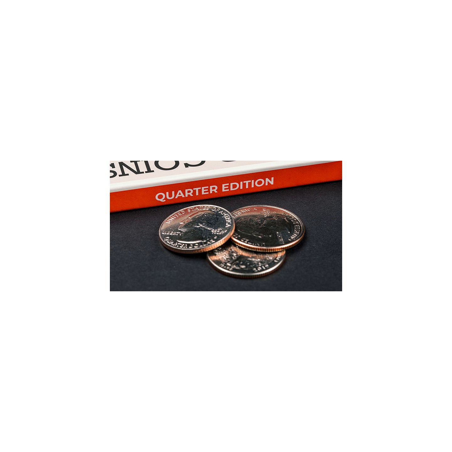 Triad Coins (Quarter) by Joshua Jay and Vanishing Inc.
