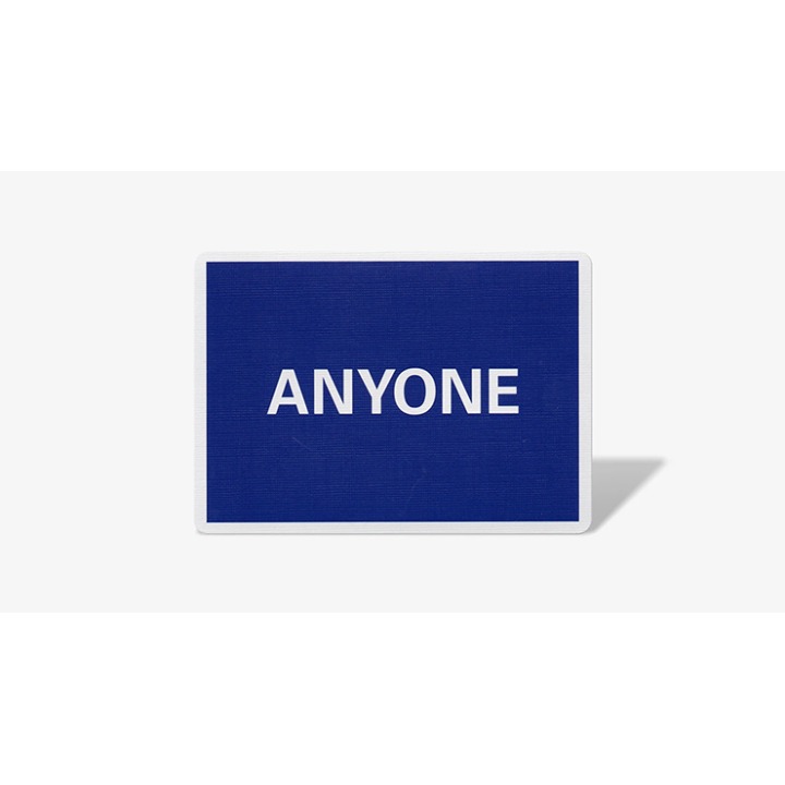 Cap Logo (Navy) ANYONE Playing Cards