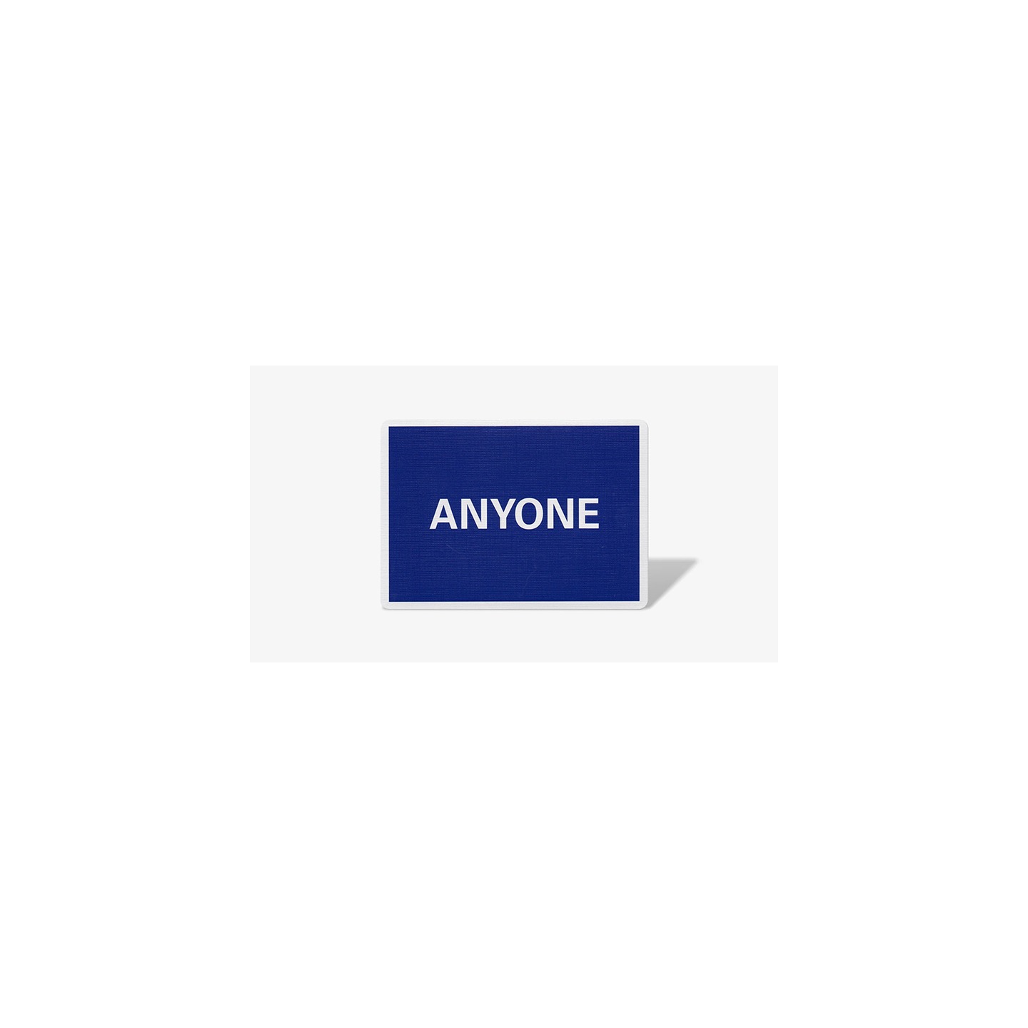 Cap Logo (Navy) ANYONE Playing Cards